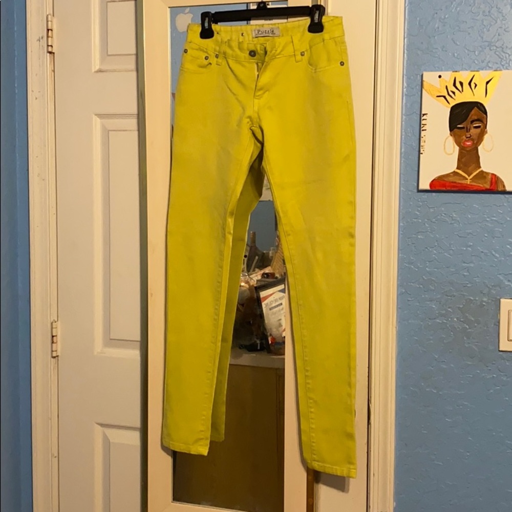 Colorful jeans